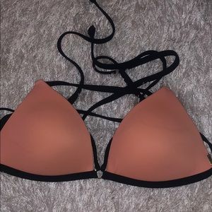 adorable peach colored Pink victoria’s secret suit